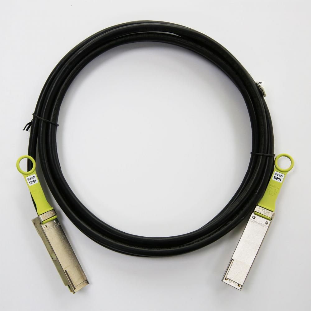 Трансивер Huawe* QSFP28-100G-CU3M QSFP28 100G High Speed Direct-attach Cable 3m (02311KNX)