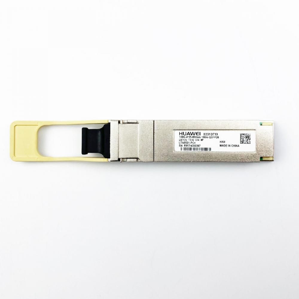 Трансивер Huawe* 02313FYX 100GBase-SR4 QSFP28 100G Multi-mode 850nm 0.1km MPO Multi-pack (02313FYX)