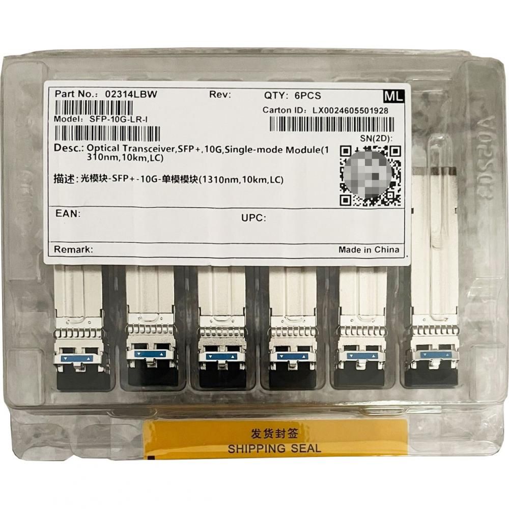 Трансивер Huawe* 02314LBW SFP-10G-LR-I 10GBASE-LR LC SMF 10km SFP+ 40 C to +85 C (02314LBW)