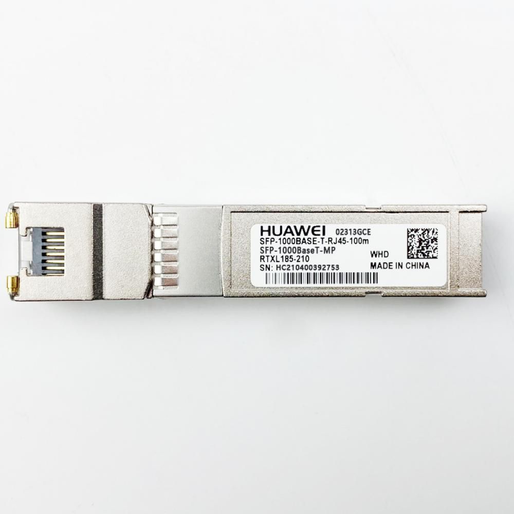 Трансивер Huawe* 02313GCE SFP-1000BaseT-MP Electrical SFP GE Electrical Interface Module 100m RJ45 Multi-pack (02313GCE)