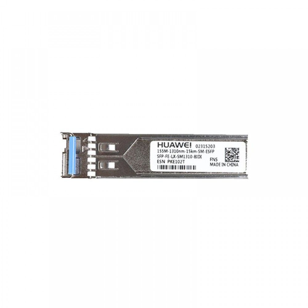 Трансивер Huawe* SFP-FE-LX-SM1310-BIDI eSFP 100M/155M TX1310nm/RX1550nm 15km LC (2315203)