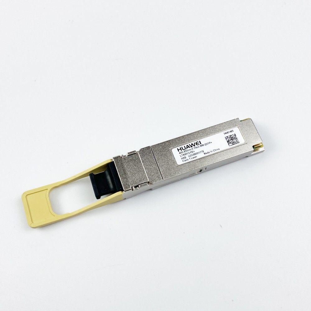 Трансивер Huawe* QSFP+ 850nm 41.25Gbps 7.6dBm 0.5dBm 9.5dBm MPO MMF 0.15km (34061485)