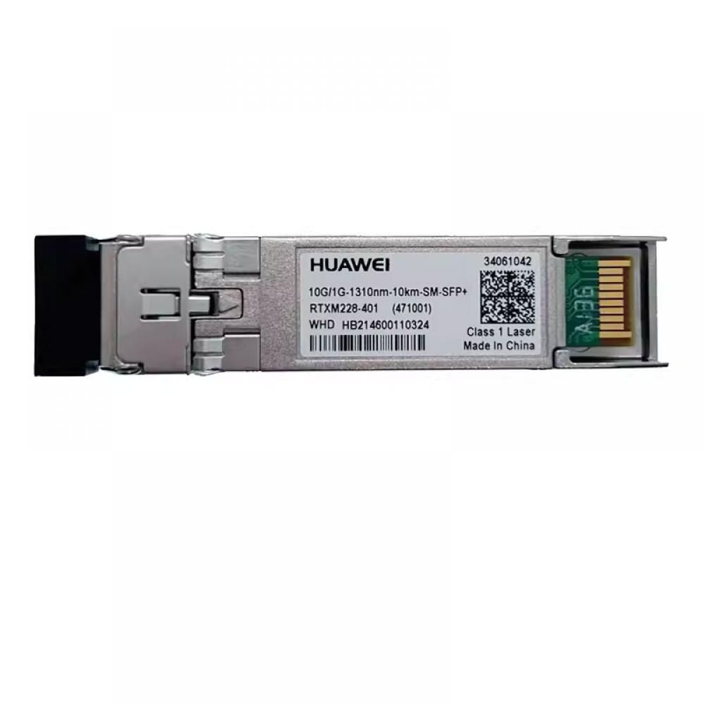 Трансивер Huawe* 34061042 OSX010N13 SFP+ 1310nm 10G/1G 8.2dbm 0.5dbm Singl e-mode 14.4dbm LC 10km (34061042)