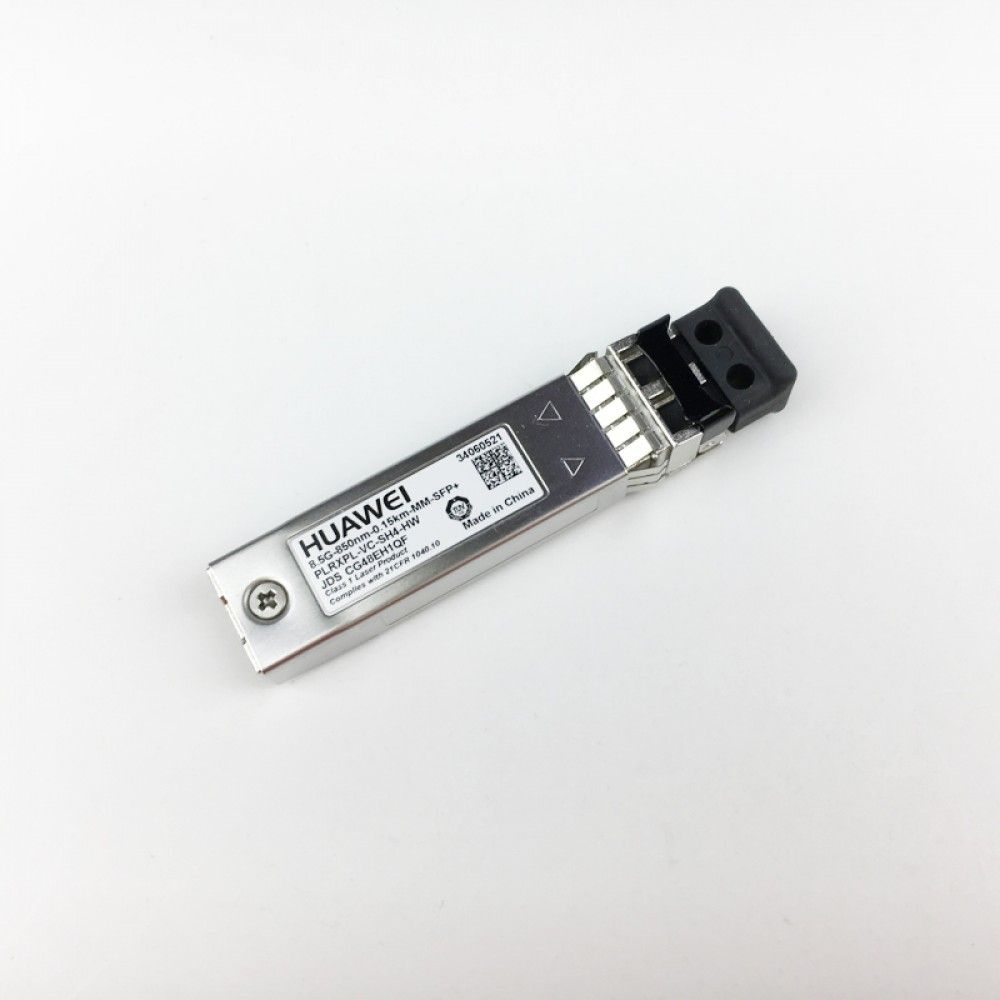 Трансивер Huawe* Opitcal SFP+ 850nm 8.5G 8.2dBm 1.3dBm 11.2dBm LC MMF 0.15km (34060521)