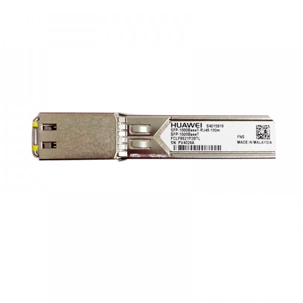 Трансивер Huawe* 1000BASE-T SFP Electrical Module RJ45 Auto Negoticate 100m (S4015819)