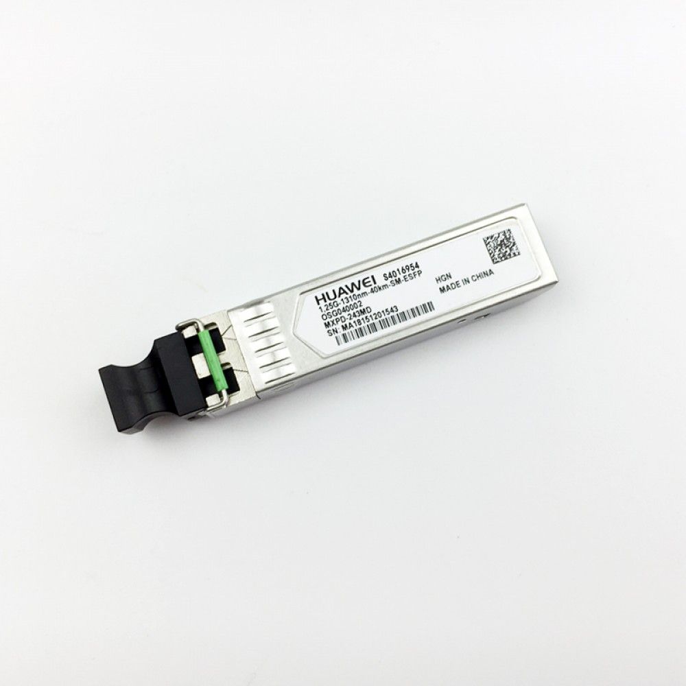 Трансивер Huawe* eSFP 1310nm 1.25Gb/s 5 0dBm 23dBm LC SM 40km (S4016954)