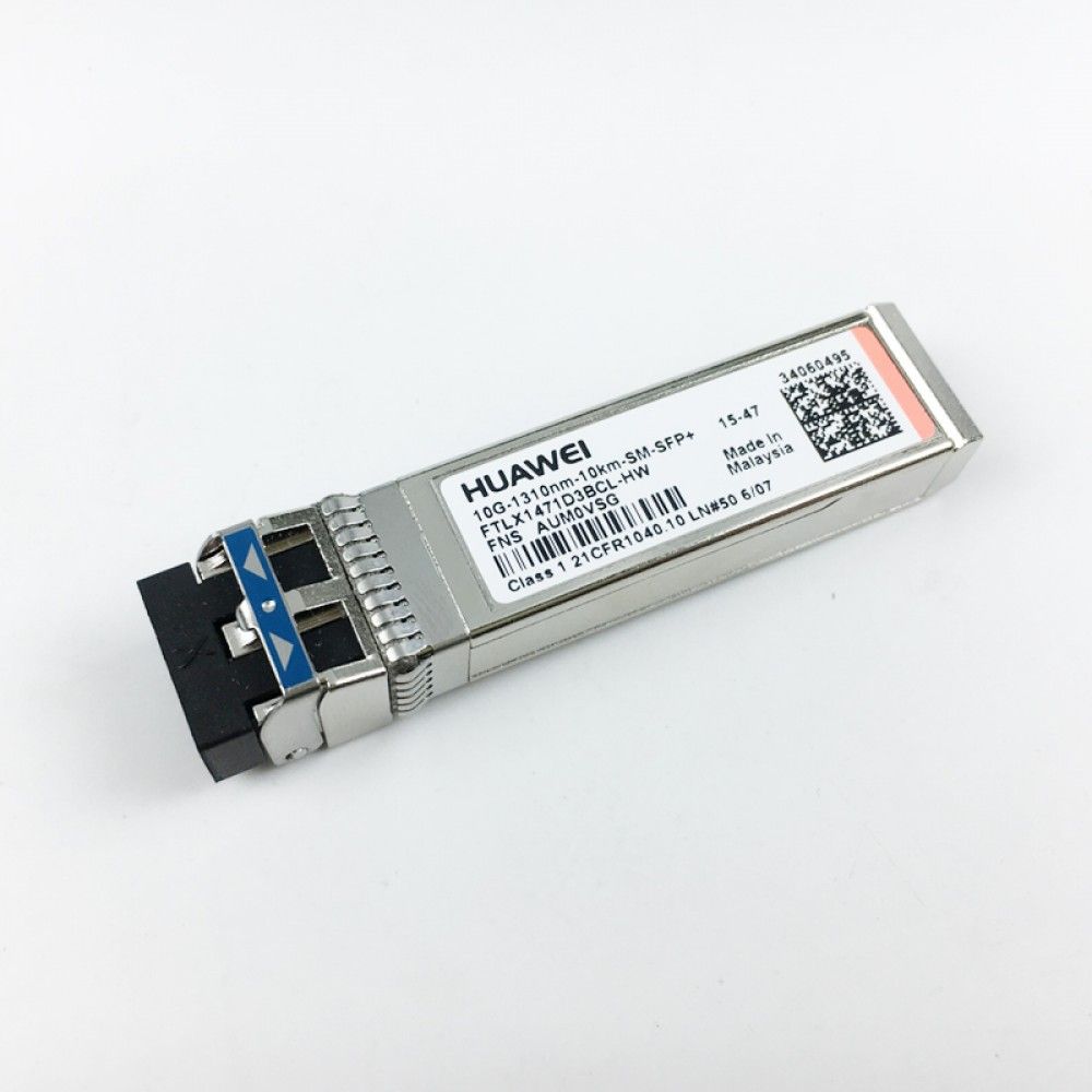 Трансивер Huawe* SFP+ 1310nm 10Gb/s 8.2 0.5dBm 12.6dBm LC SM 10km (34060495)