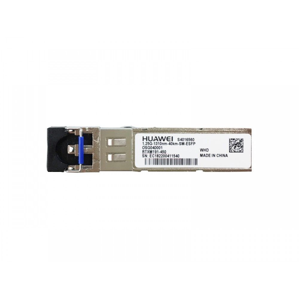 Трансивер Huawe* eSFP 1310nm 1.25Gb/s 5dBm 0dBm 23dBm LC SM 40km (S4016560)