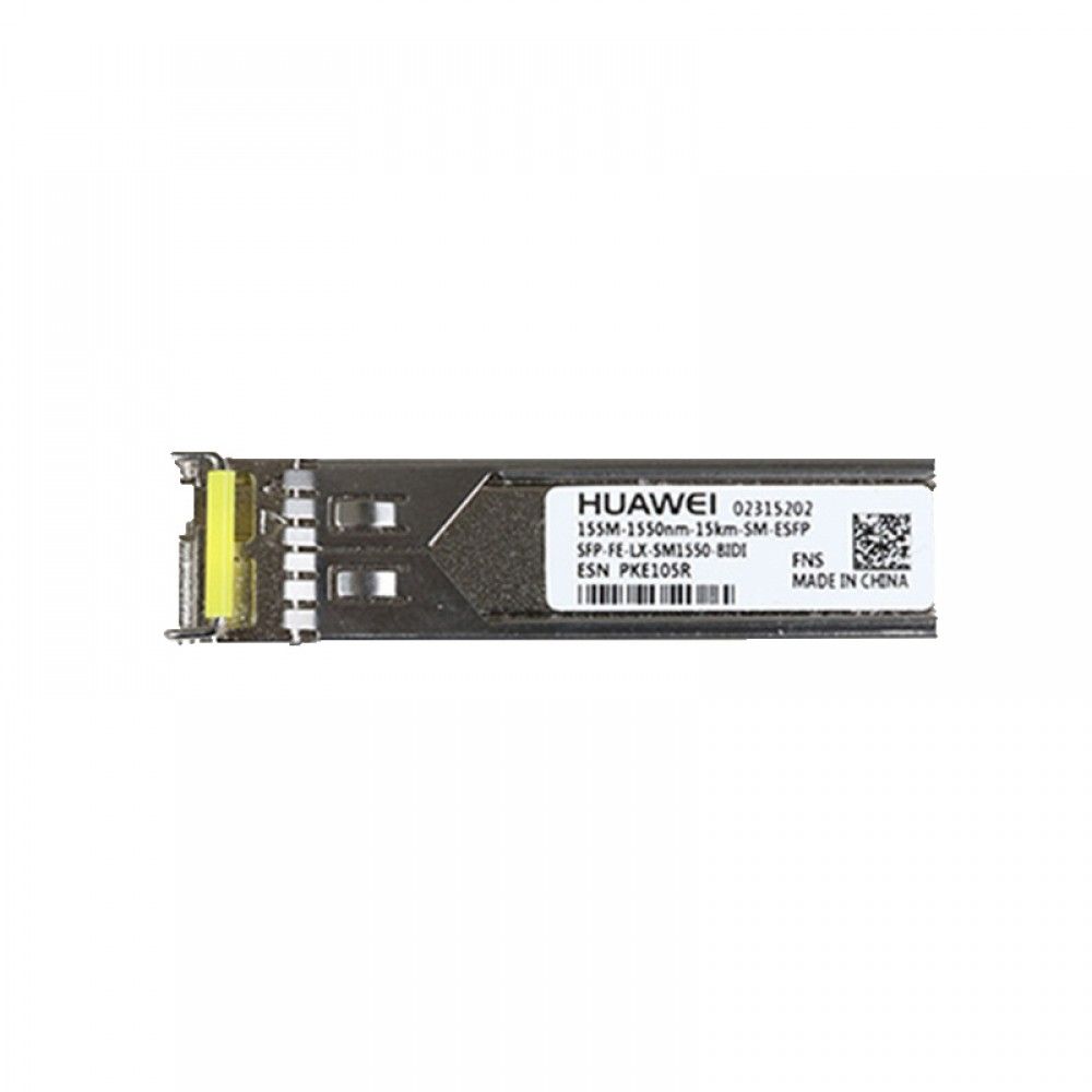 Трансивер Huawe* SFP-FE-LX-SM1550-BIDI eSFP 100M/155M TX1550nm/RX1310nm 15km LC (2315202)