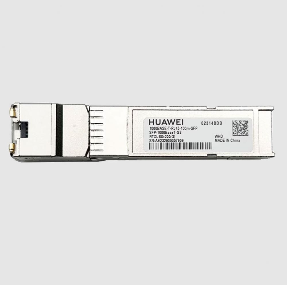 Трансивер Huawe* 02314BDD SFP-1000BaseT-G2 Electrical SFP GE Electrical Interface Module 100m RJ45 (02314BDD)