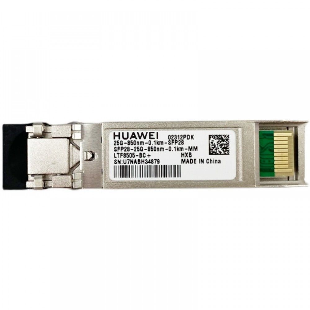 Трансивер Huawe* SFP28 850nm 25G 8.4dBm 2.4dBm 10.3dBm LC MM 0.1km (02312PDK)