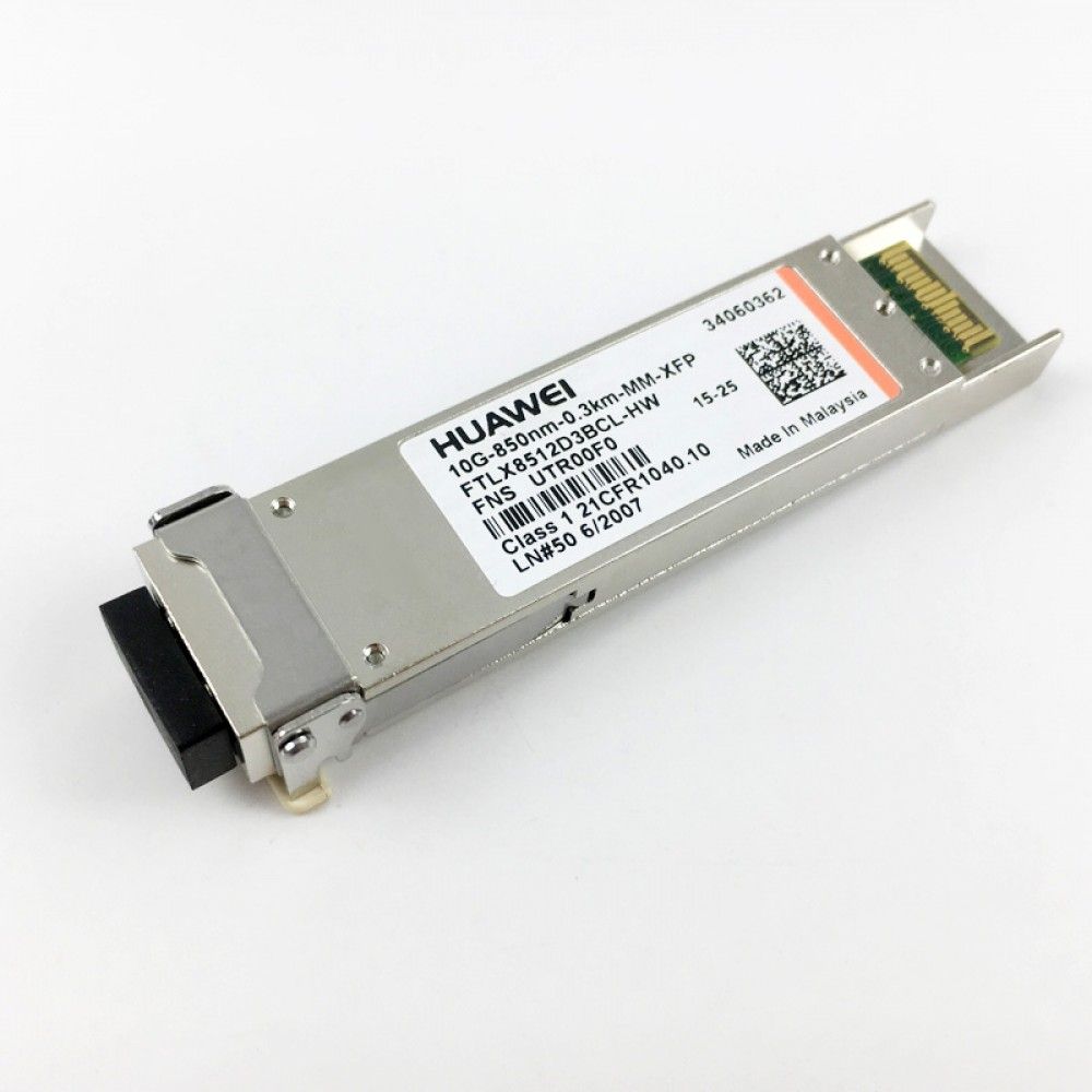 Трансивер Huawe* XFP 9.95 10.71Gb/s 850nm 3.5dBm 5.3dBm 13dBm LC MM 300m (34060362)