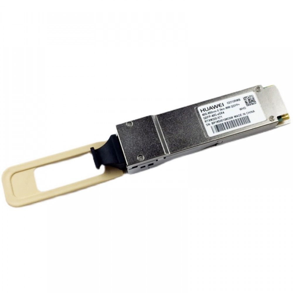 Трансивер Huawe* QSFP-40G-eSR4 40GBase-eSR4 QSFP+ 40G 850nm 0.3km MPO (02310RMB)