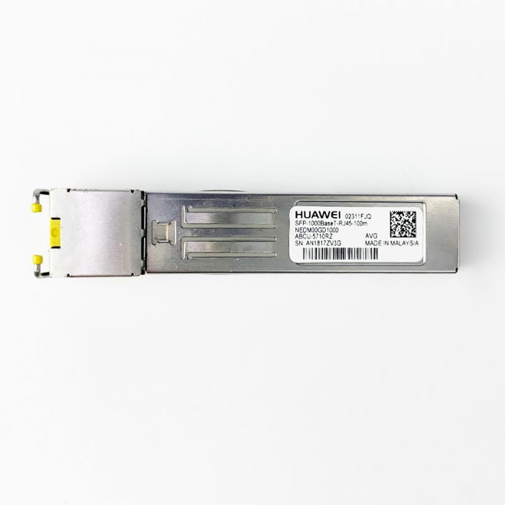Трансивер Huawe* 02311FJQ NEDM00GD1000 Electrical SFP GE Electrical Interface Module 100m RJ45 (02311FJQ)