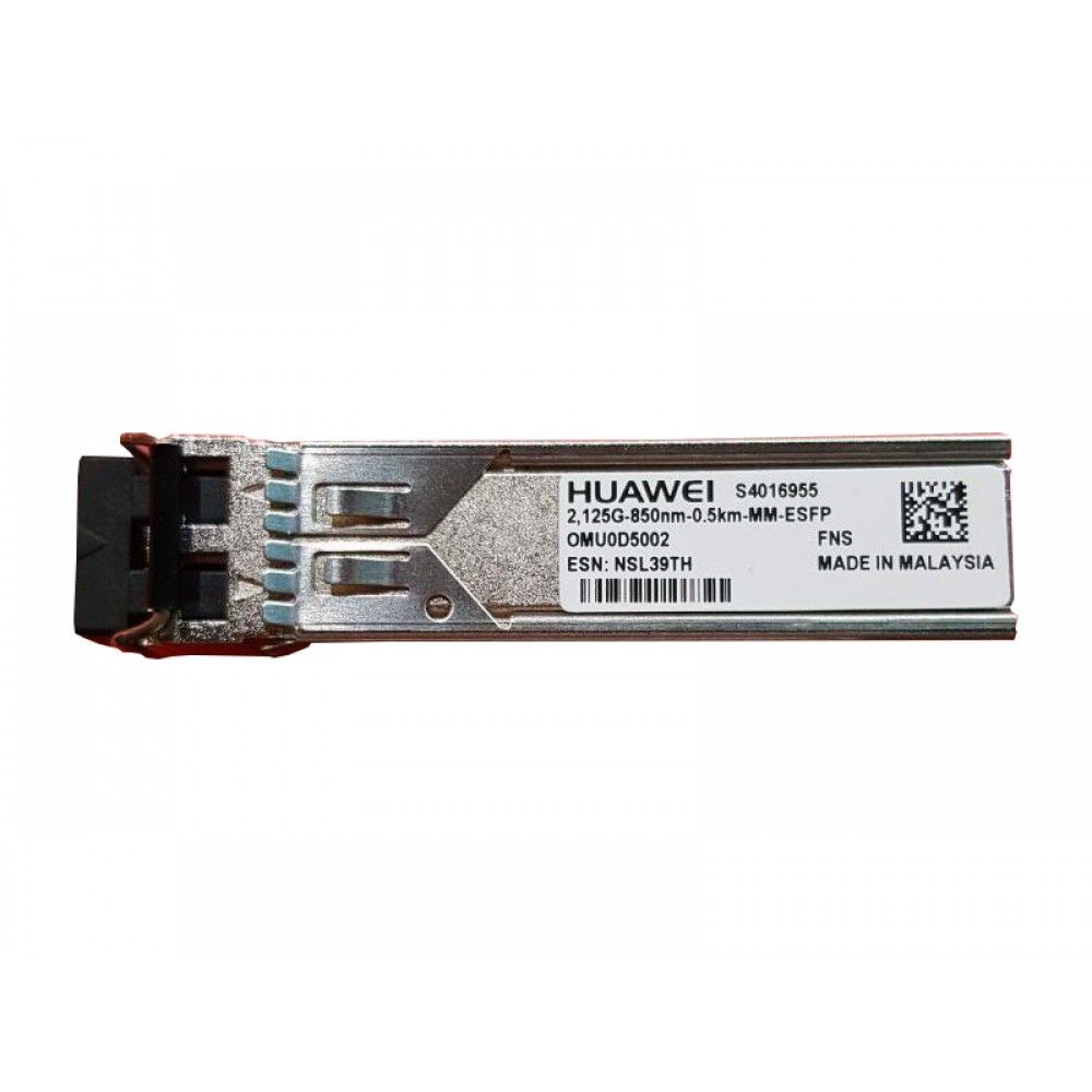 Трансивер Huawe* eSFP 850nm 2.125Gb/s Multi-rate 9.5 -2.5dBm 17dBm LC MM 0.5km (S4016955)