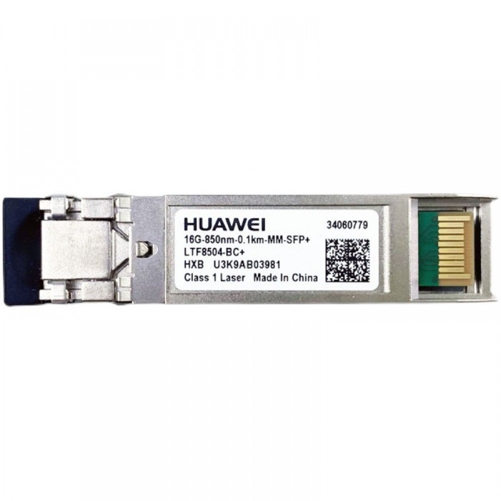 Трансивер Huawe* SFP+ 850nm 14.025Gbps 7.8dBm 0dBm 10.5dBm LC MMF 0.1km (34060779)