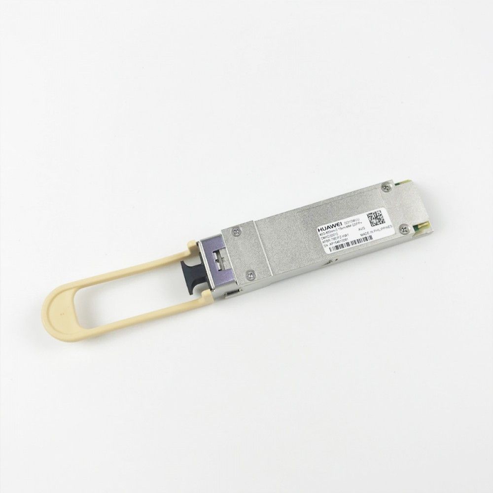 Трансивер Huawe* QSFP+ 850nm 41.25Gbps 7.6dBm 1dBm 9.5dBm MPO MMF 0.15km (02310WUU)