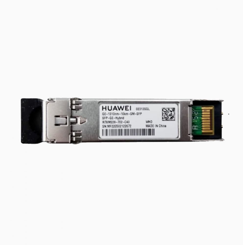 Трансивер Huawe* 02313SGL SFP-GE-Hybrid Hybrid Module SFP GE 1310nm 10km optical distance PDLC (02313SGL)