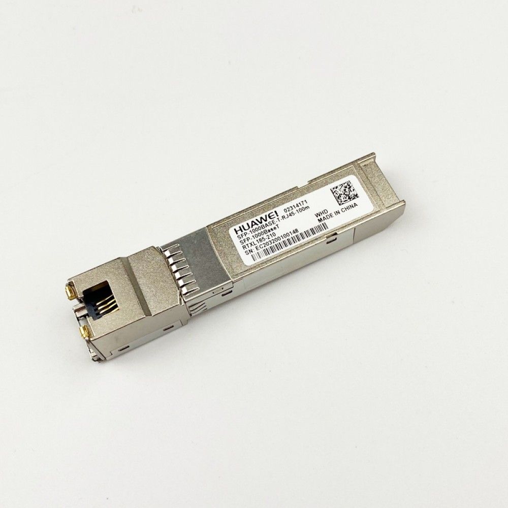 Трансивер Huawe* SFP-1000BaseT Electrical SFP GE Electrical Interface Module 100m RJ45 (2314171)