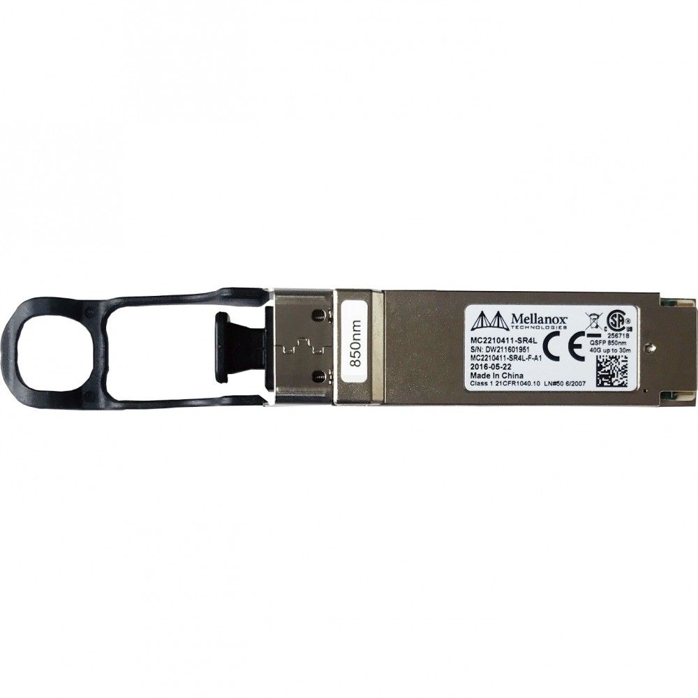 Трансивер Mellanox MC2210411-SR4L 40GbE QSFP+ SR4-Lite Optical Transceiver MPO 850nm up to 30m