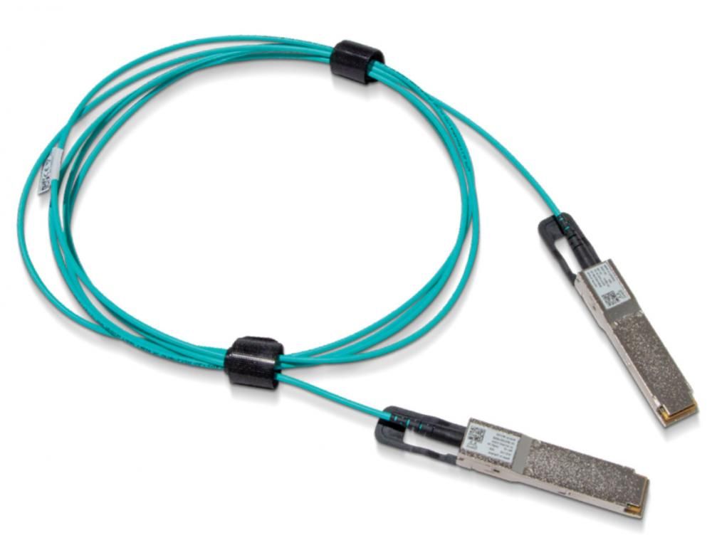 Трансивер-кабель Mellanox MFS1S00-H015E IB HDR up to 200Gb/s QSFP56 LSZH black pulltab 15m