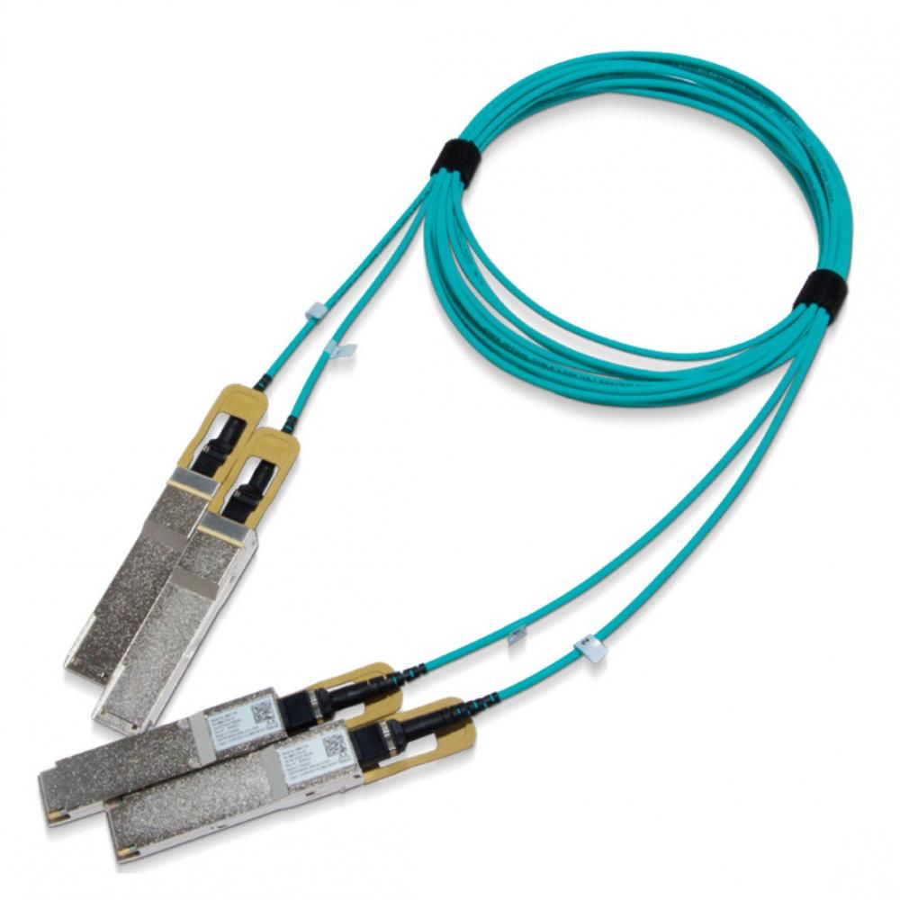 Трансивер-кабель Mellanox MFS1S90-H010E IB HDR 2x200Gb/s to 2x200Gb/s 2xQSFP56 to 2xQSFP56 LSZH 10m