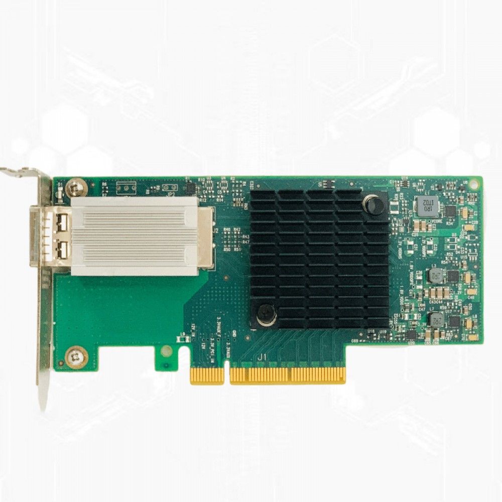 Сетевая карта Mellanox MCX4131A-GCAT ConnectX-4 Lx PCIe 3.0 x8 50GbE QSFP28 Ethernet