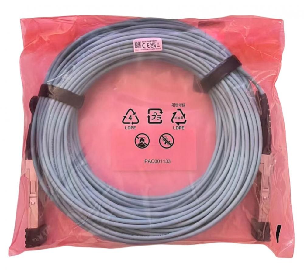 Трансивер-кабель Mellanox MFS1S00-H100V up to 200Gbps QSFP56 to QSFP56 100m
