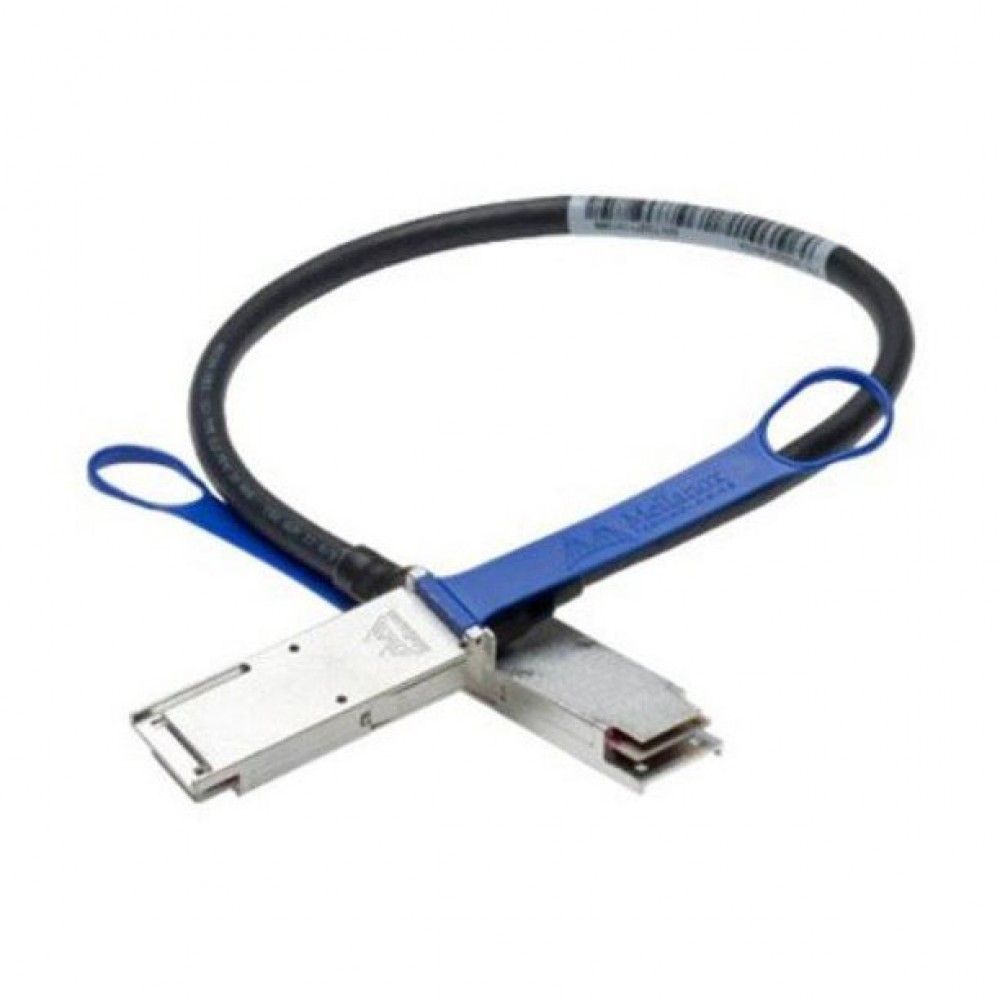 Трансивер-кабель Mellanox MCP1600-C001 MCP1600-C001E30N ETH 100GbE 100Gb/s QSFP28 1m Black 30AWG