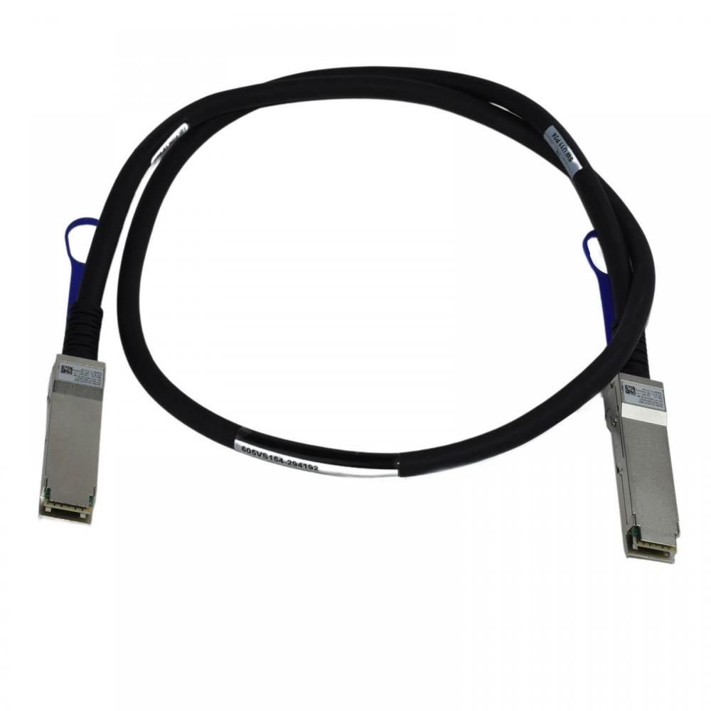 Трансивер-кабель Mellanox MCP1600-E001E30 IB EDR up to 100Gb/s QSFP28 1m Black 30AWG