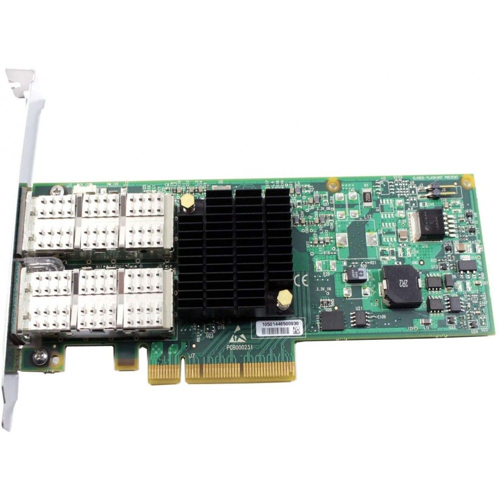 Сетевая карта Mellanox MHQH29B-XTR ConnectX-2 VPI Dual QSFP Network Adapter 40Gbps PCI-Express 2.0 x8