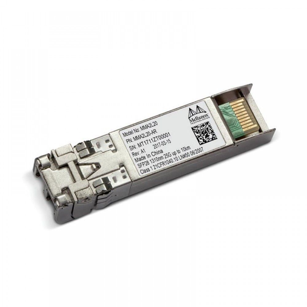 Трансивер Mellanox LinkX MMA2L20-AR SFP28 transceiver module 25GBase-LR LC up to 6.2 miles 1310 nm