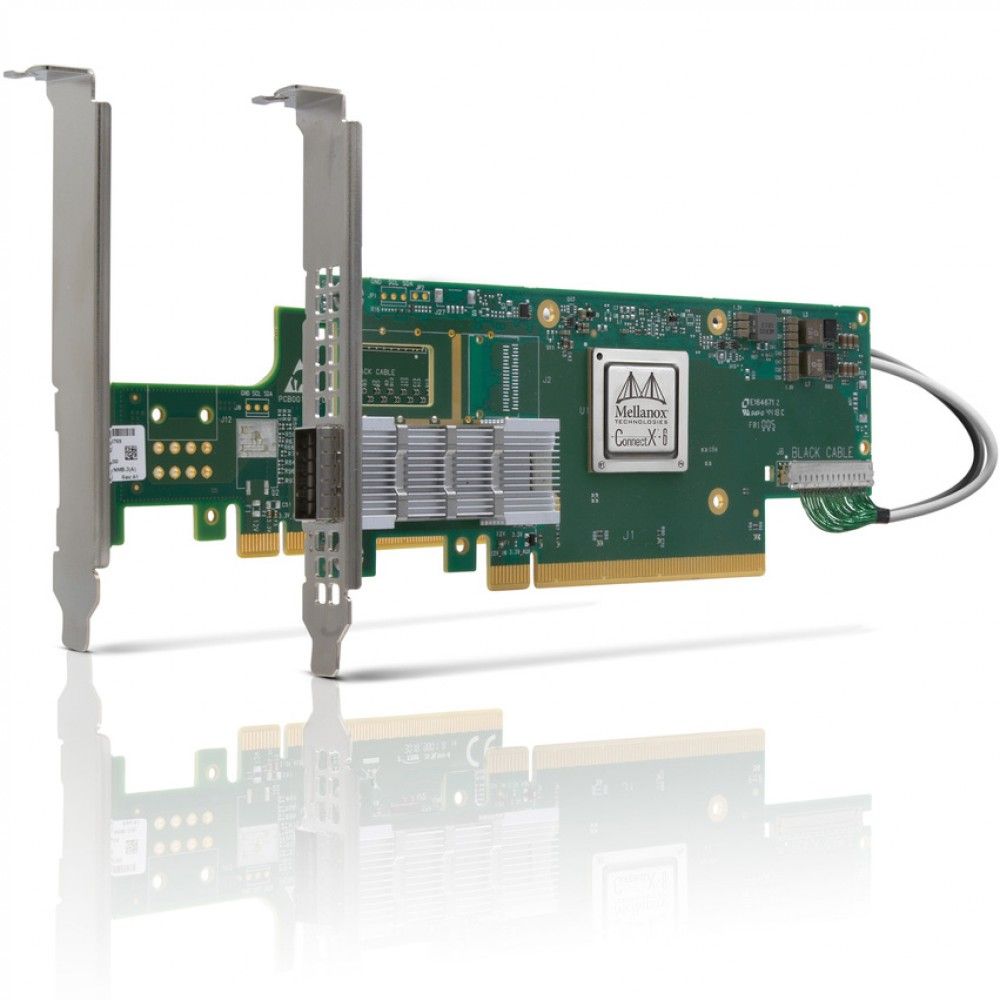 Сетевая карта Mellanox MCX654105A-HCAT ConnectX-6 VPI kit HDR IB 200Gb/s and 200GbE QSFP56
