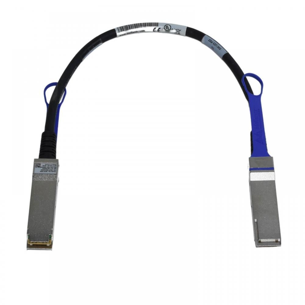 Трансивер-кабель Mellanox MCP1600-E00AE30 IB EDR up to 100Gb/s QSFP28 0.5m Black 30AWG