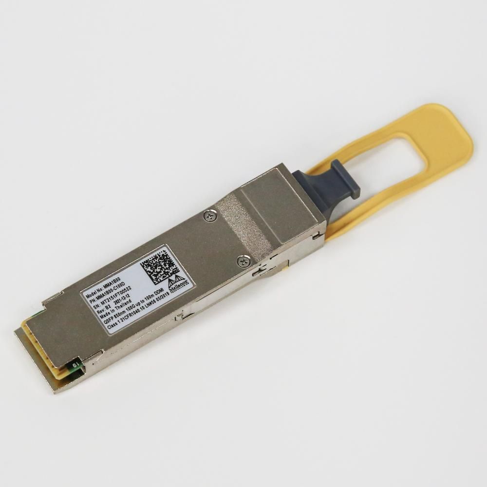 Трансивер Mellanox MMA1B00-C100D transceiver 100GbE QSFP28 MPO 850nm SR4 up to 100m DDMI