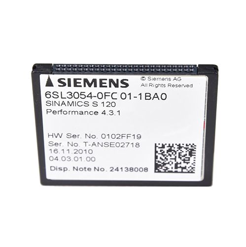 Модуль Siemens 6SL3054-0FC01-1BA0