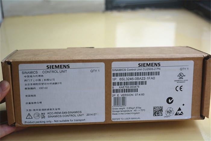 Модуль Siemens 6SL3246-0BA22-1FA0