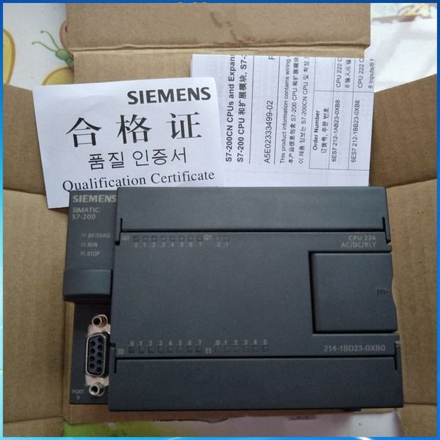 Модуль ORIGINAL SIEMENS CPU MODULE 6ES7214-1BD23-0XB0 6ES7 214-1BD23-0XB0 FREE SHIP