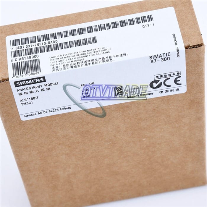 Модуль Siemens 6ES7331-7NF10-0AB0 Analog input module 6ES7 331-7NF10-0AB0