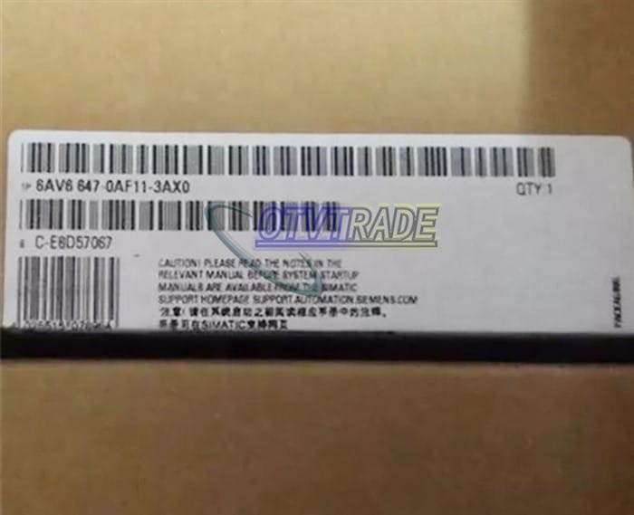 Модуль SIEMENS TOUCH SCREEN 6AV6647-0AF11-3AX0 6AV6 647-0AF11-3AX0