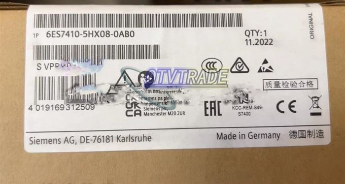 Модуль SIEMENS CENTRAL PROCESSING 6ES7410-5HX08-0AB0 6ES7 410-5HX08-0AB0