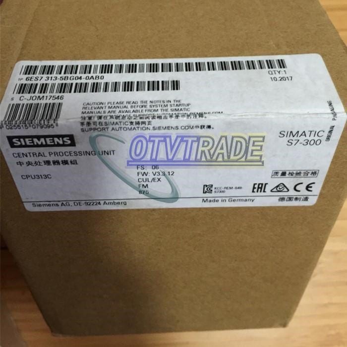 Модуль SIEMENS 6ES7313-5BG04-0AB0 6ES7 313-5BG04-0AB0 Central Processing Unit