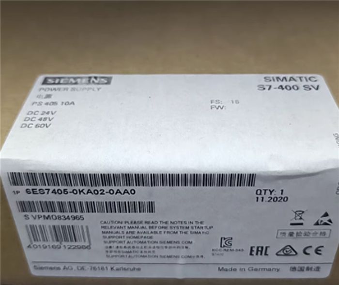 Модуль Siemens 6ES7 405-0KA02-0AA0 6ES7405-0KA02-0AA0