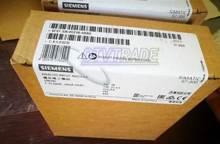 Модуль SIEMENS 6ES7 336-4GE00-0AB0 6ES7336-4GE00-0AB0 Analog Input Module