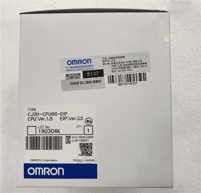 Модуль OMRON CJ2H-CPU66-EIP