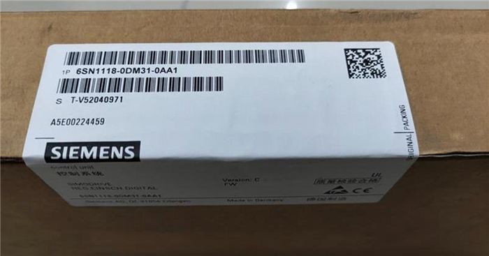Модуль Siemens 6SN1118-0DM31-0AA1 Control Unit, 2-Axis, Simodrive