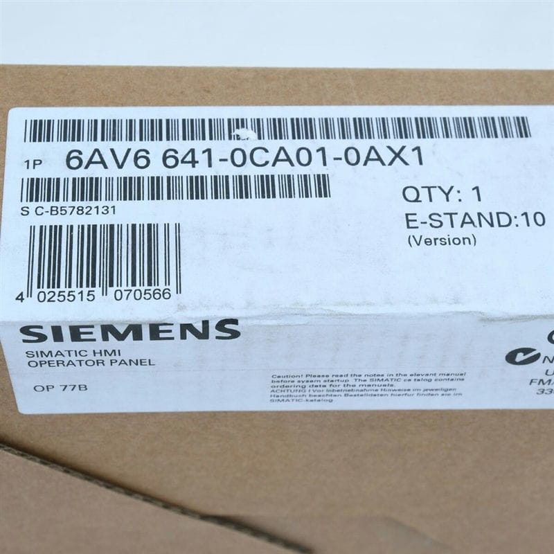 Модуль Siemens 6AV6 641-0CA01-0AX1