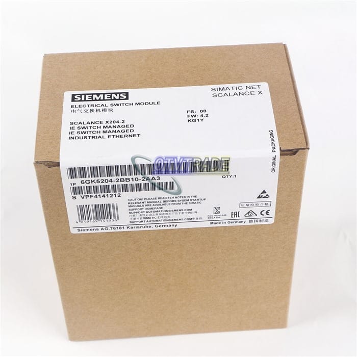 Модуль SIEMENS ETHERNET MODULE 6GK5204-2BB10-2AA3 6GK5 204-2BB10-2AA3