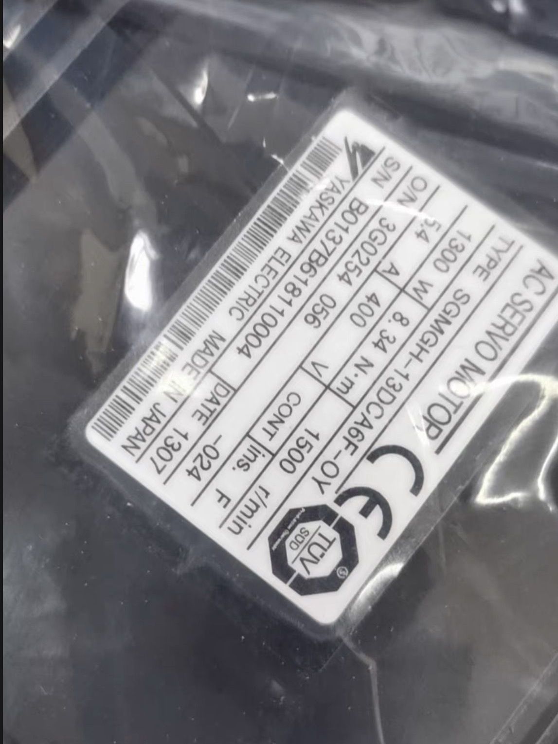 Модуль YASKAWA SGMGH-13DCA6F-OY Servo Motor