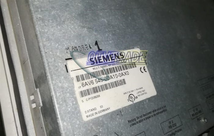 Модуль Siemens MP370 Touch Panel 6AV6545-0DA10-0AX0 6AV6 545-0DA10-0AX0 Refurbished